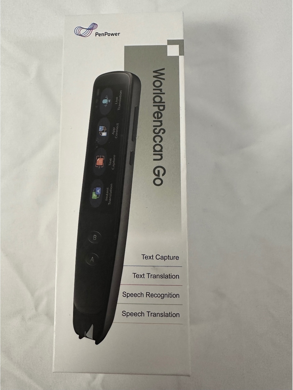 PenPower WorldPenScan Go Portable Pen Scanner with Text Capture and Translation
